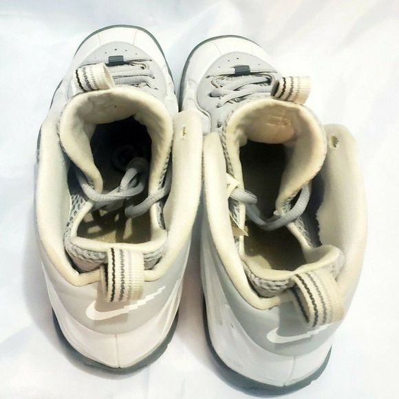 Nike Little Posite One KSA Rainbow Pixel (GS) Smoke Grey CU1054-001 Women 5.5 - Picture 8 of 9